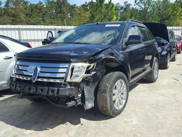 2FMDK38C09BA56541 - 2009 FORD EDGE SEL BLACK photo 2