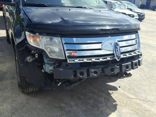 2FMDK38C09BA56541 - 2009 FORD EDGE SEL BLACK photo 9