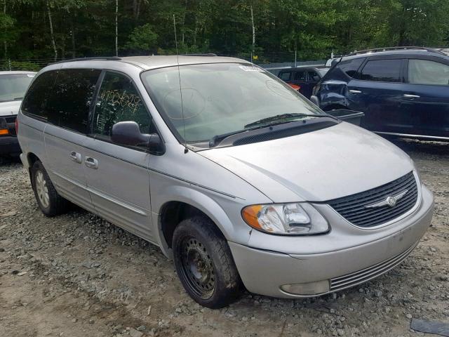 2C4GP54L03R200771 - 2003 CHRYSLER TOWN & COU SILVER photo 1