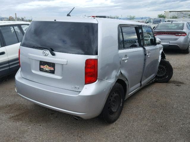 JTLZE4FE4A1099814 - 2010 TOYOTA SCION XB Күміс фото 4