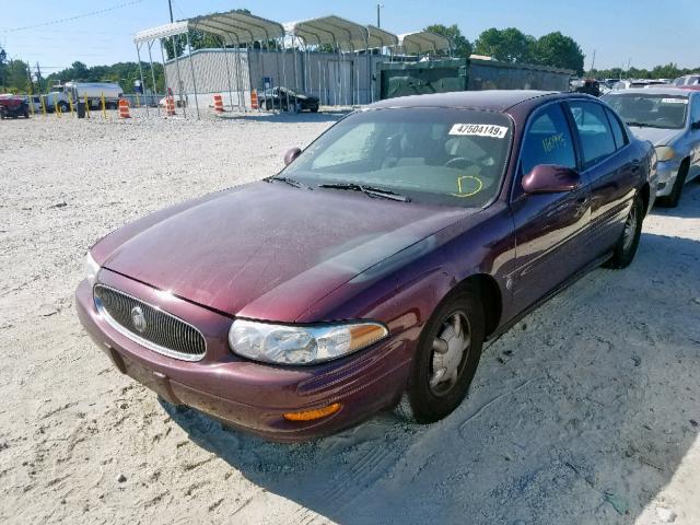 1G4HP52K94U208222 - 2004 BUICK LESABRE CU MAROON photo 2