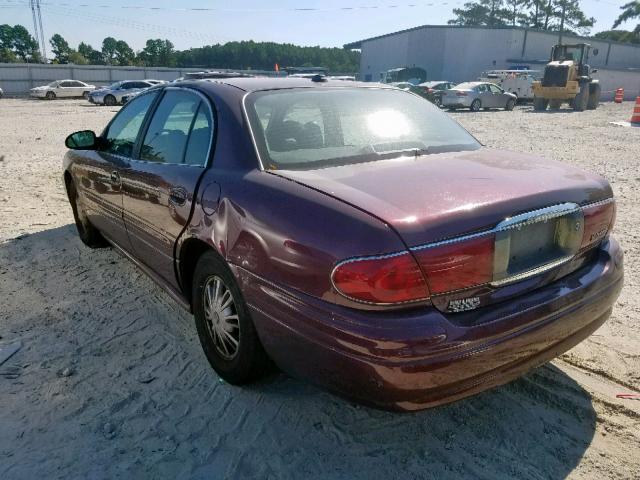 1G4HP52K94U208222 - 2004 BUICK LESABRE CU MAROON photo 3