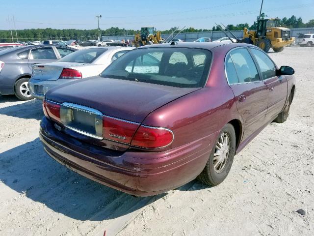 1G4HP52K94U208222 - 2004 BUICK LESABRE CU MAROON photo 4