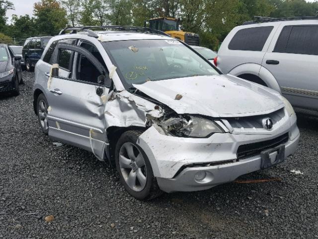 5J8TB18547A018410 - 2007 ACURA RDX TECHNO SILVER photo 1