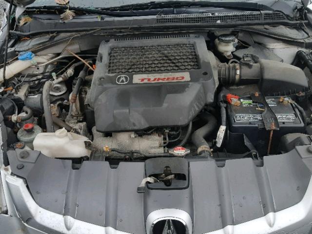 5J8TB18547A018410 - 2007 ACURA RDX TECHNO SILVER photo 7