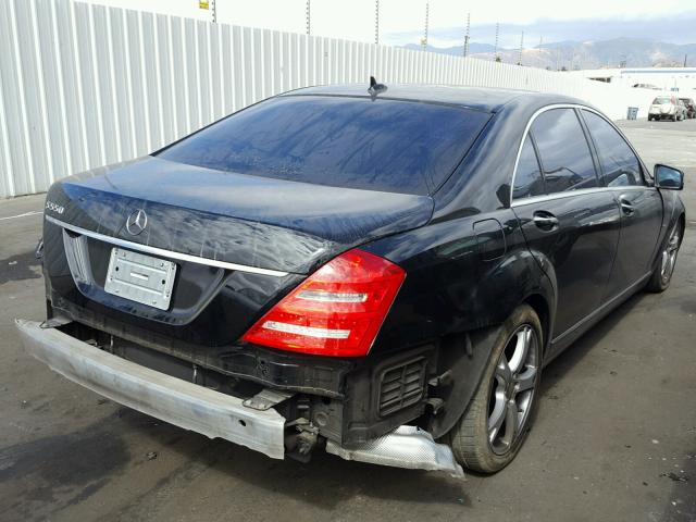 WDDNG7DB6CA420873 - 2012 MERCEDES-BENZ S 550 BLACK photo 4