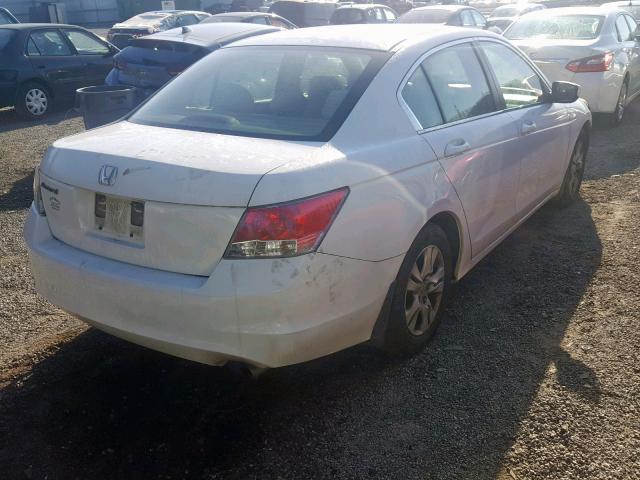 1HGCP26479A134334 - 2009 HONDA ACCORD LXP WHITE photo 4