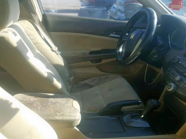 1HGCP26479A134334 - 2009 HONDA ACCORD LXP WHITE photo 5