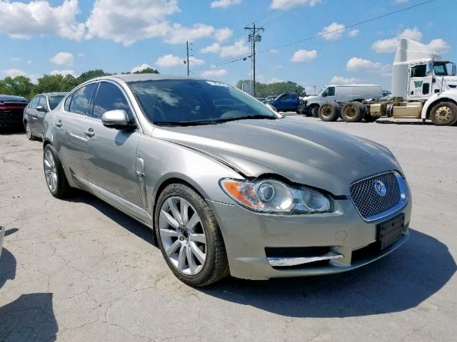 SAJWA0FA2AHR55880 - 2010 JAGUAR XF LUXURY GRAY photo 1