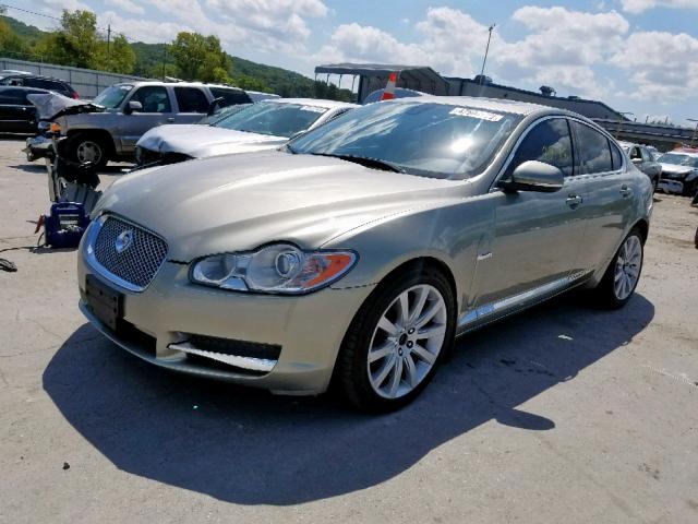 SAJWA0FA2AHR55880 - 2010 JAGUAR XF LUXURY GRAY photo 2