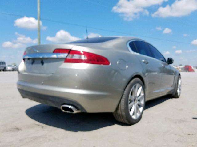 SAJWA0FA2AHR55880 - 2010 JAGUAR XF LUXURY GRAY photo 4