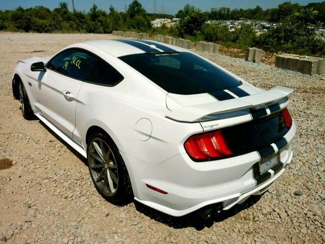 1FA6P8CFXK5102485 - 2019 FORD MUSTANG GT WHITE photo 3