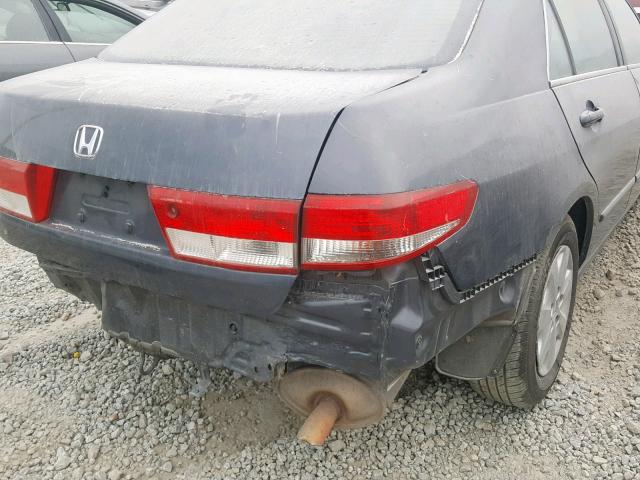 1HGCM56643A012761 - 2003 HONDA ACCORD EX GRAY photo 9