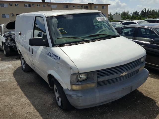 1GCDM19X23B105594 - 2003 CHEVROLET ASTRO WHITE photo 1