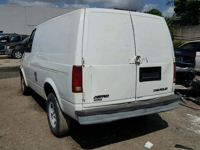 1GCDM19X23B105594 - 2003 CHEVROLET ASTRO WHITE photo 3