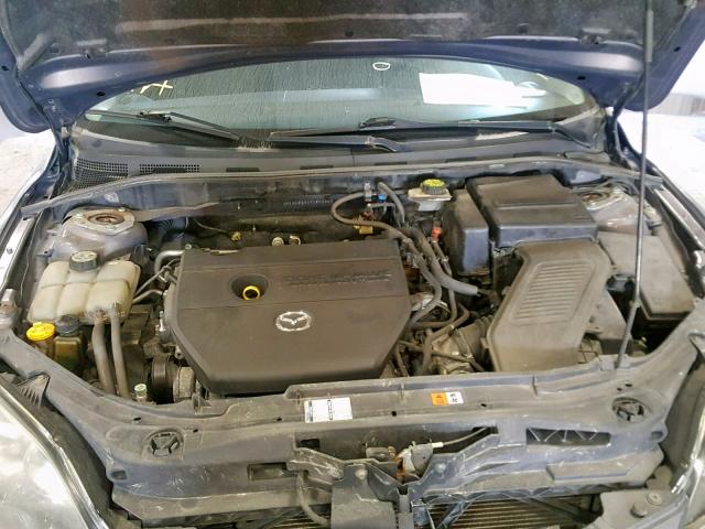 JM1BK343091221663 - 2009 MAZDA 3 S GRAY photo 7