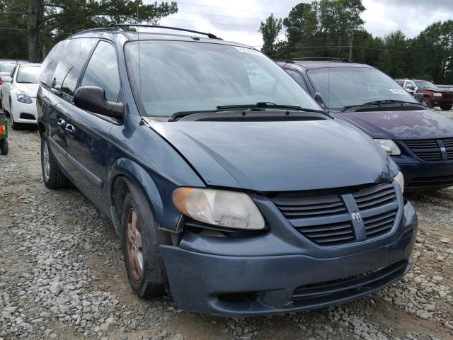 1D4GP45R57B109192 - 2007 DODGE CARAVAN SX GRAY photo 1