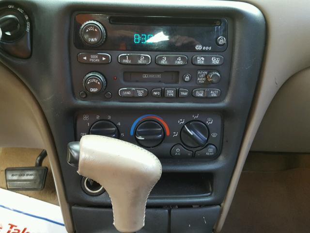 1G1NE52J82M538718 - 2002 CHEVROLET MALIBU LS Бежевый фото 9