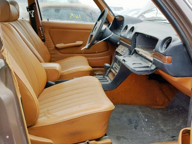 12313012120020 - 1979 MERCEDES-BENZ S 350D BROWN photo 5