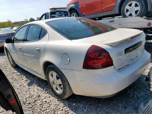 2G2WP552281124644 - 2008 PONTIAC GRAND PRIX WHITE photo 3