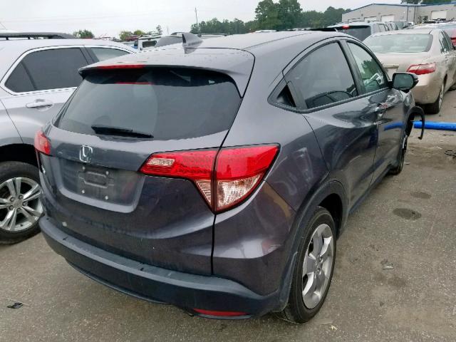 3CZRU5H50GM753716 - 2016 HONDA HR-V EX GRAY photo 4