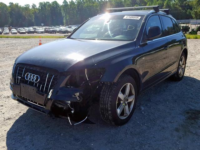 WA1WKAFP4BA063186 - 2011 AUDI Q5 PRESTIG BLACK photo 2