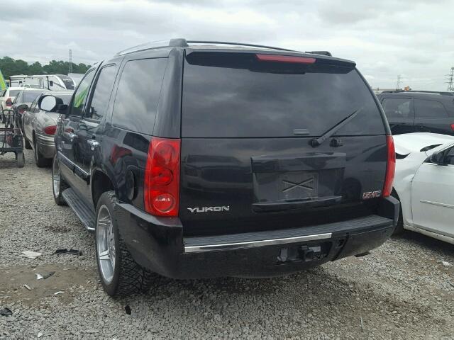 1GKFK63857J306239 - 2007 GMC YUKON DENA BLACK photo 3