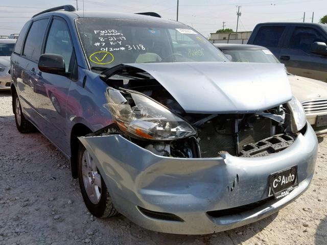 5TDKK4CC6AS329901 - 2010 TOYOTA SIENNA CE SILVER photo 1