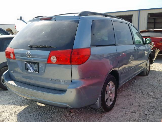 5TDKK4CC6AS329901 - 2010 TOYOTA SIENNA CE SILVER photo 4