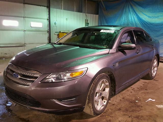 1FAHP2EW0BG184931 - 2011 FORD TAURUS SEL GRAY photo 2