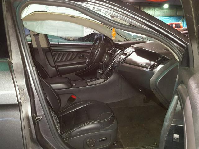 1FAHP2EW0BG184931 - 2011 FORD TAURUS SEL GRAY photo 5