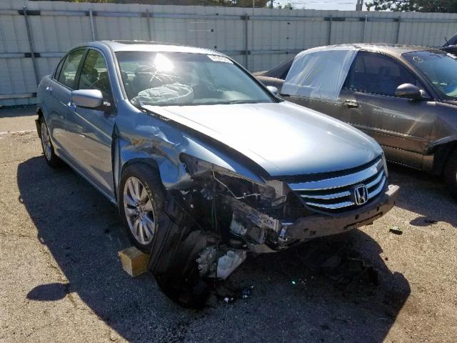 1HGCP2F86CA109712 - 2012 HONDA ACCORD EXL BLUE photo 1