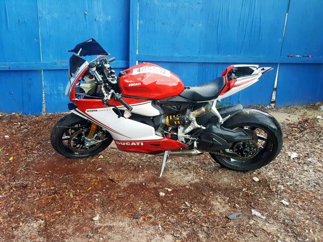 ZDM14BPW7CB004316 - 2012 DUCATI SUPERBIKE TWO TONE photo 9