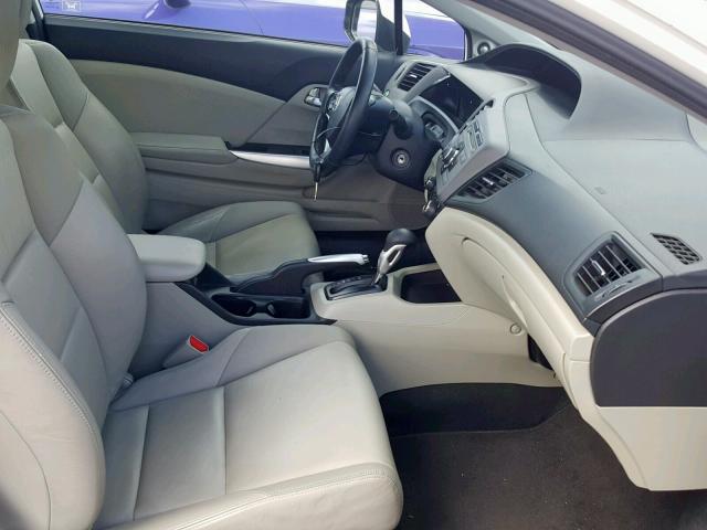 2HGFG3B10CH535697 - 2012 HONDA CIVIC EXL 白色 照片 5