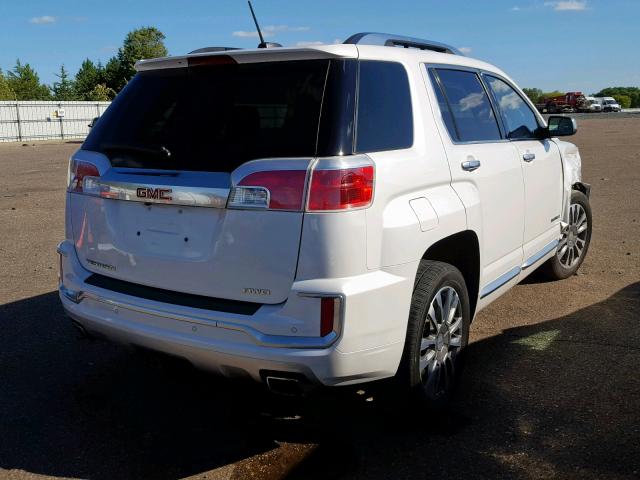 2GKFLVE3XG6280677 - 2016 GMC TERRAIN DE WHITE photo 4