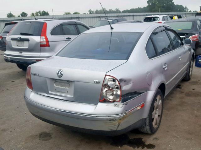 WVWAE63B95P037276 - 2005 VOLKSWAGEN PASSAT GLS TWO TONE photo 4