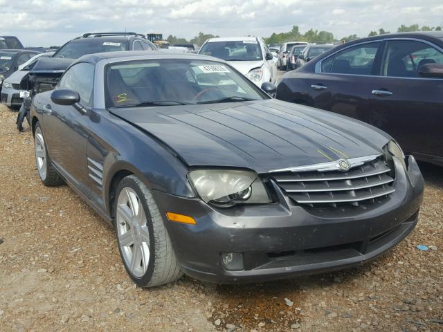 1C3AN69LX4X023955 - 2004 CHRYSLER CROSSFIRE GRAY photo 1