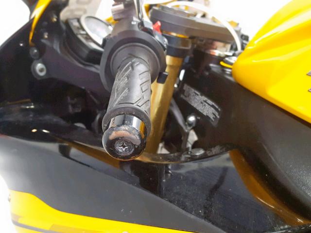 JS1GR7MA7C2100616 - 2012 SUZUKI GSX750 YELLOW photo 14