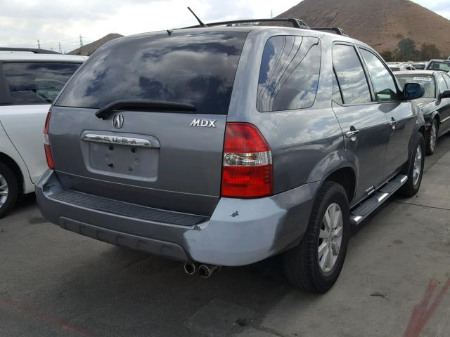 2HNYD18661H531457 - 2001 ACURA MDX TOURIN GRAY photo 4