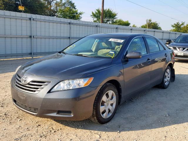 4T1BE46K07U187233 - 2007 TOYOTA CAMRY CE GRAY photo 2