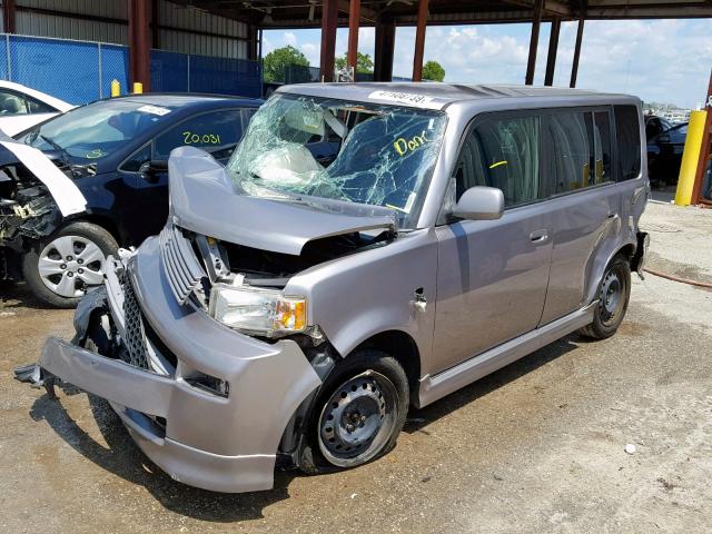 JTLKT324654025457 - 2005 TOYOTA SCION XB 灰色 照片 2