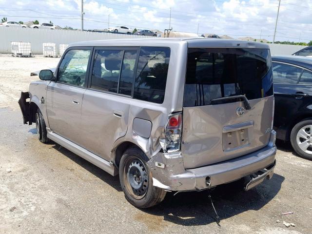 JTLKT324654025457 - 2005 TOYOTA SCION XB 灰色 照片 3