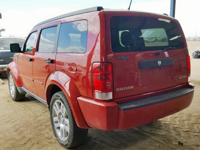 1D4PT4GK1BW604938 - 2011 DODGE NITRO HEAT RED photo 3