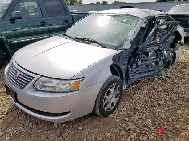 1G8AJ52F45Z114791 - 2005 SATURN ION LEVEL SILVER photo 2