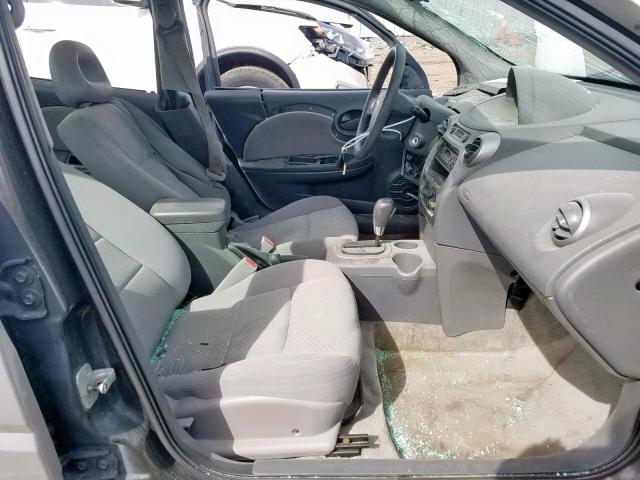 1G8AJ52F45Z114791 - 2005 SATURN ION LEVEL SILVER photo 5