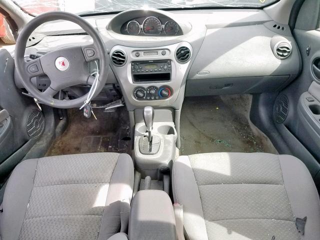 1G8AJ52F45Z114791 - 2005 SATURN ION LEVEL SILVER photo 9