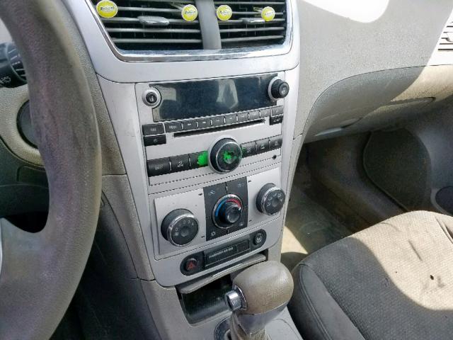 1G1ZH57B29F215385 - 2009 CHEVROLET MALIBU 1LT 白色 照片 10