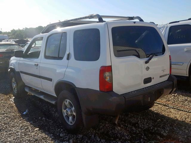 5N1ED28T6YC535778 - 2000 NISSAN XTERRA XE WHITE photo 3