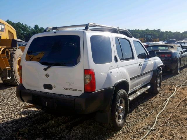 5N1ED28T6YC535778 - 2000 NISSAN XTERRA XE WHITE photo 4