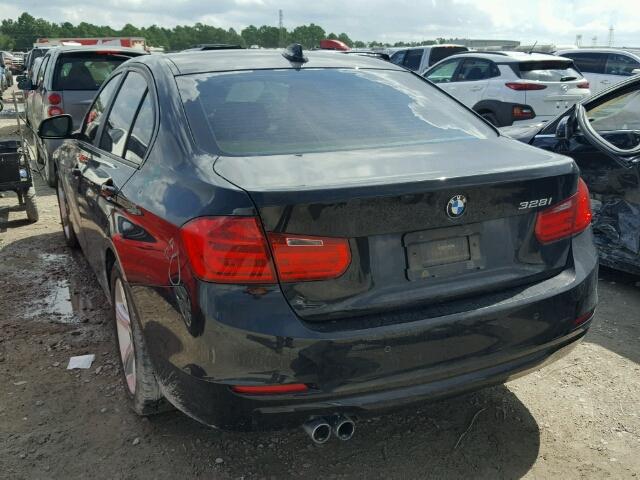 WBA3C1C51DF444571 - 2013 BMW 328 I SULE BLACK photo 3